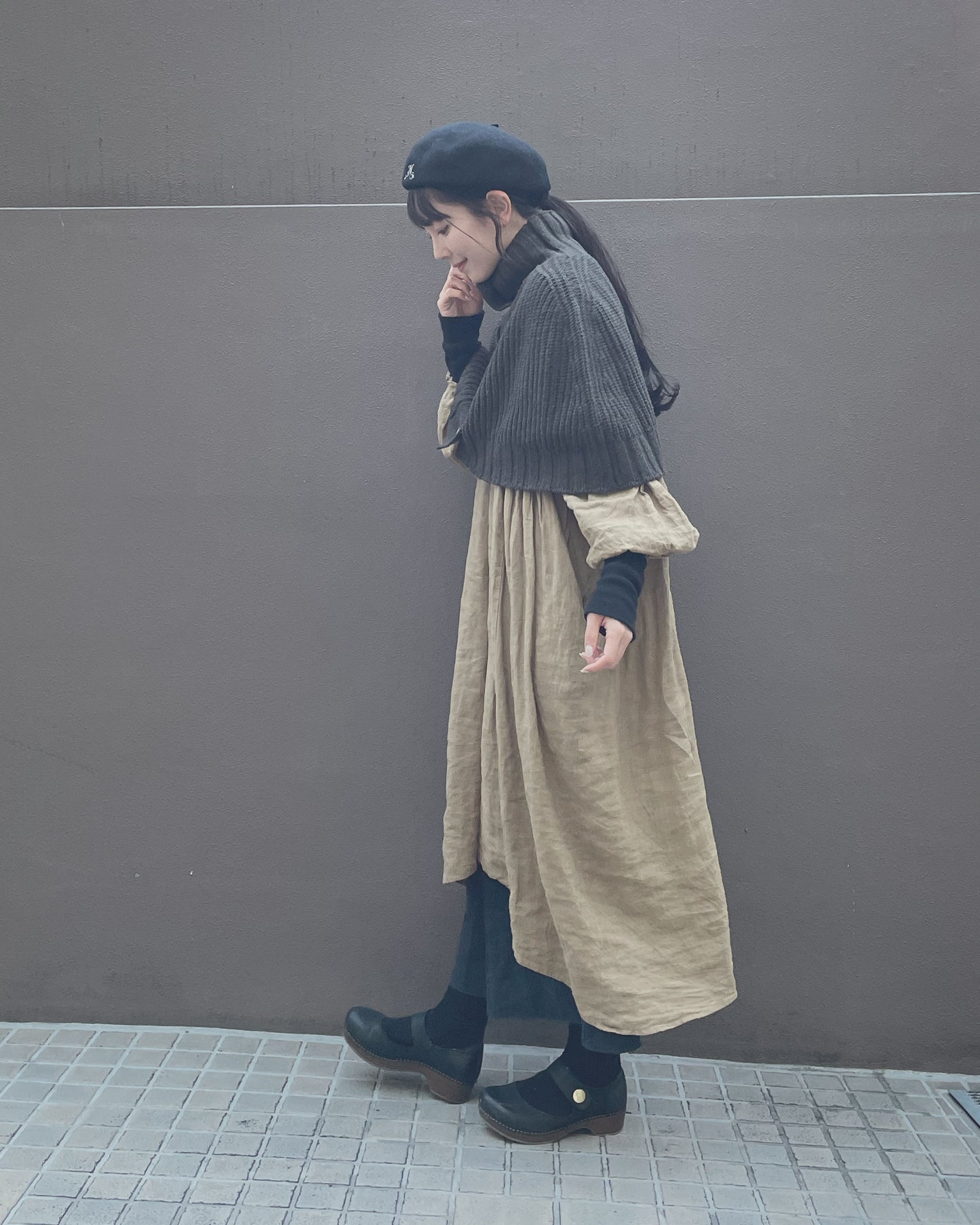 ウールケープ