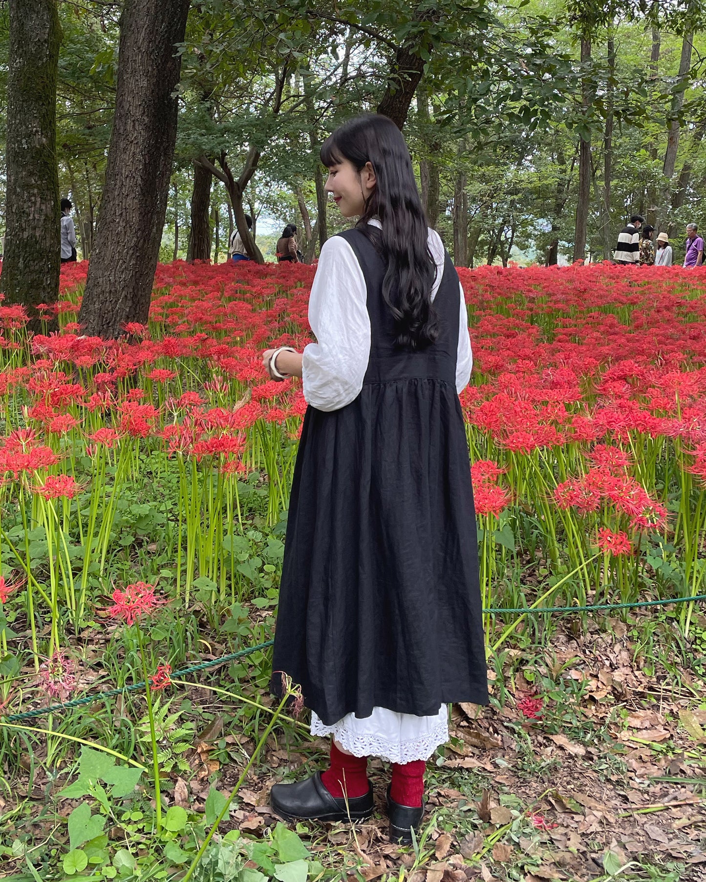 【NEW COLOR】カシュクールジャンパースカート