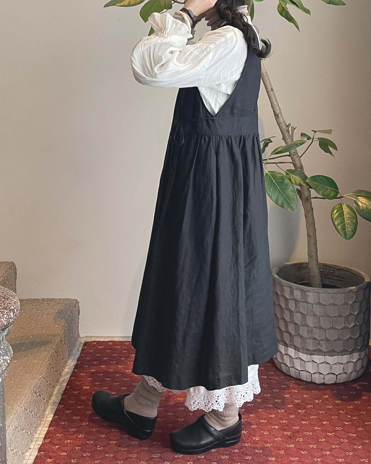 【NEW COLOR】カシュクールジャンパースカート