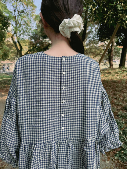 バルーンスリーブワンピース