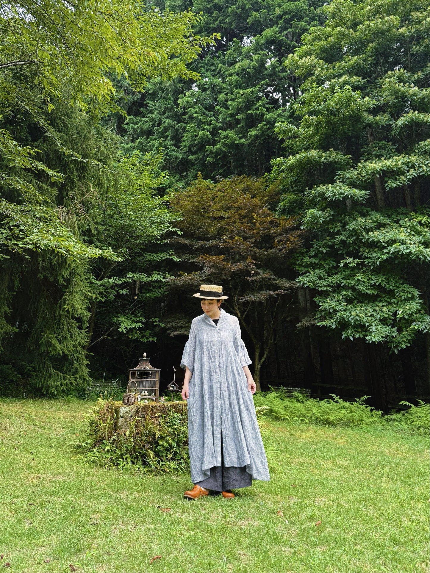 【NEW COLOR】半袖羽織ワンピース