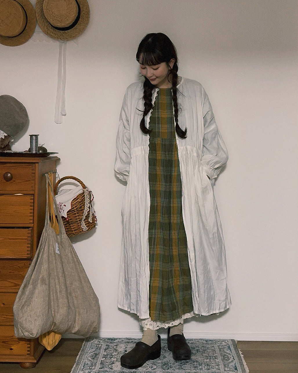 【NEW COLOR】オープンギャザーワンピース