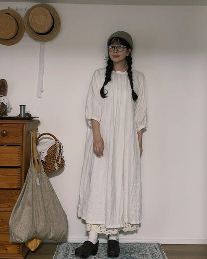 【NEW】ラグランスリーブワンピース