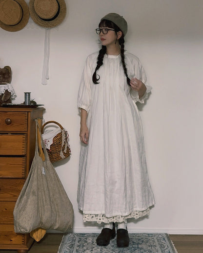 【NEW】ラグランスリーブワンピース