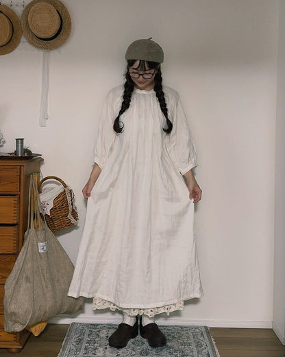 【NEW】ラグランスリーブワンピース