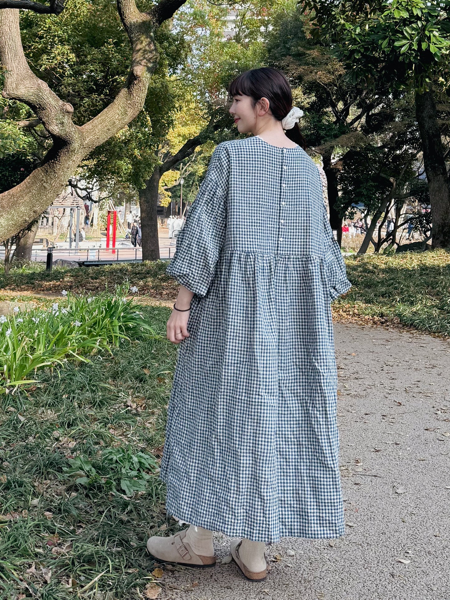 バルーンスリーブワンピース