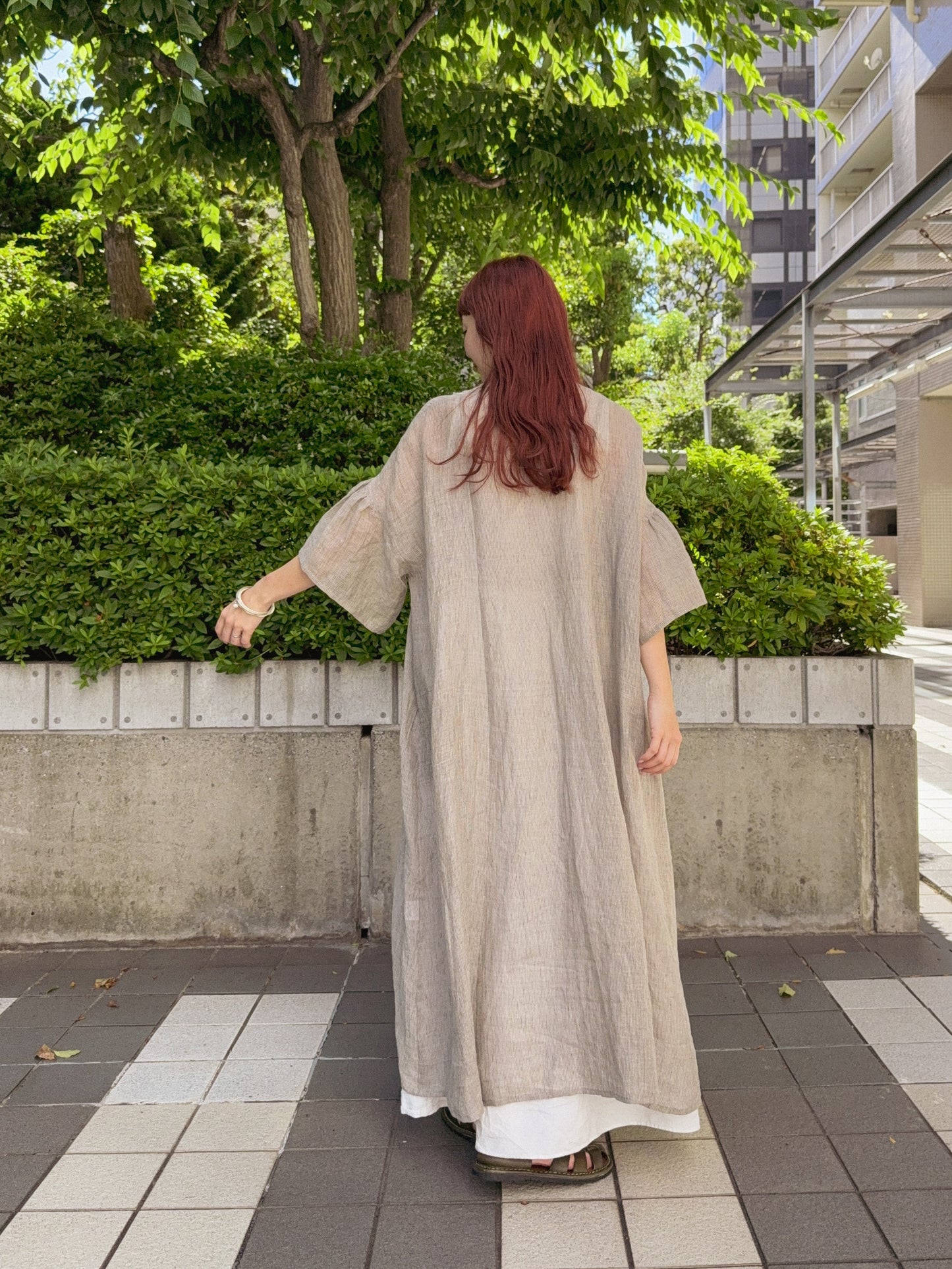 【NEW COLOR】半袖羽織ワンピース