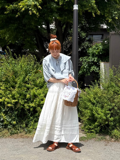 【NEW】タックスカート　